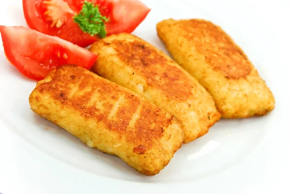 Filled Dumplings Cheese — Stock Photo, Image