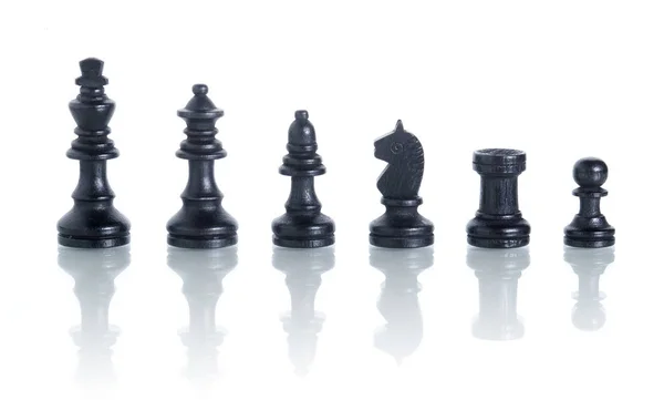 Schachspiel Strategiewettbewerb — Stockfoto