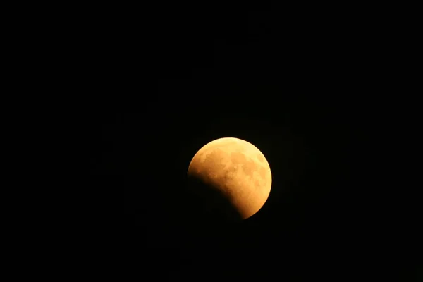 Zaćmienie Księżyca 2008 — Zdjęcie stockowe