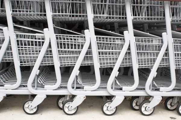 Alışveriş Arabası Trolley Perakende Mağazası — Stok fotoğraf