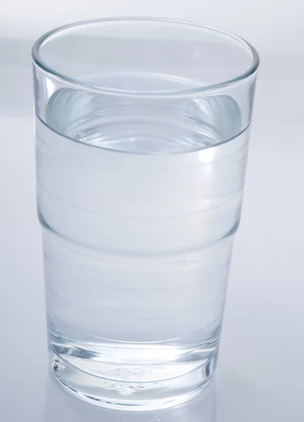 Nahaufnahme Von Glas Wasser — Stockfoto