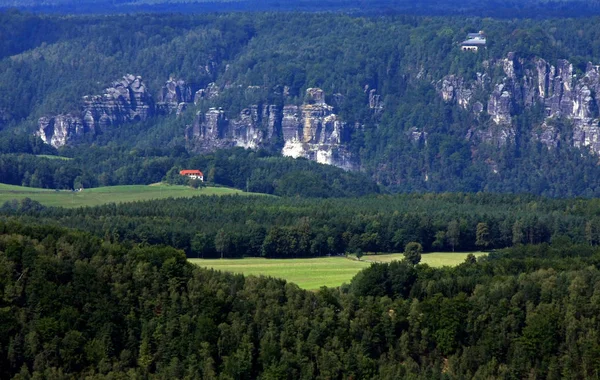 Przyroda Flora Krajobraz Górski — Zdjęcie stockowe