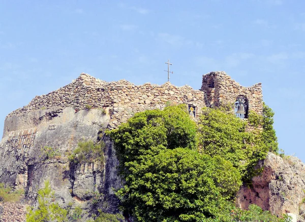 Chapel Virgen Santa Maria Pena — 图库照片