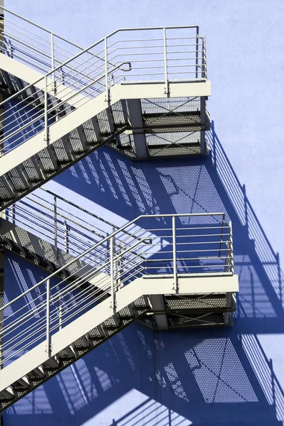 Außentreppe Zum Gebäude — Stockfoto