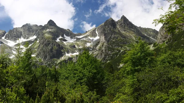 Ψηλά Βουνά Tatras Σλοβακία — Φωτογραφία Αρχείου