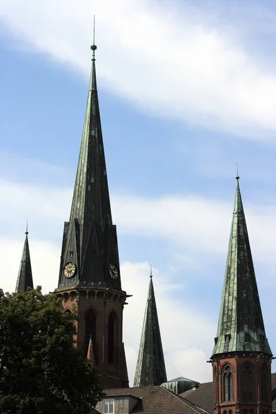 Vacker Utsikt Över Gamla Kyrkan — Stockfoto