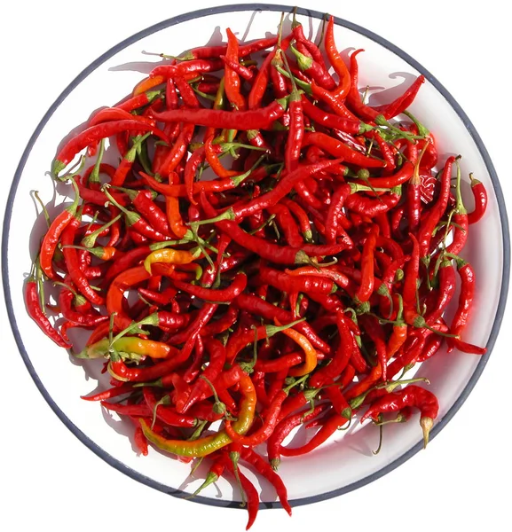 Plate Hot Pepper Royalty Free Stock Images