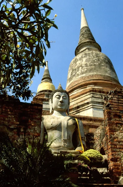 Egy Buddhista Templom Pagoda — Stock Fotó