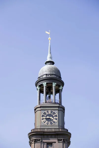 Michel Igreja São Michaelis Hamburgo — Fotografia de Stock