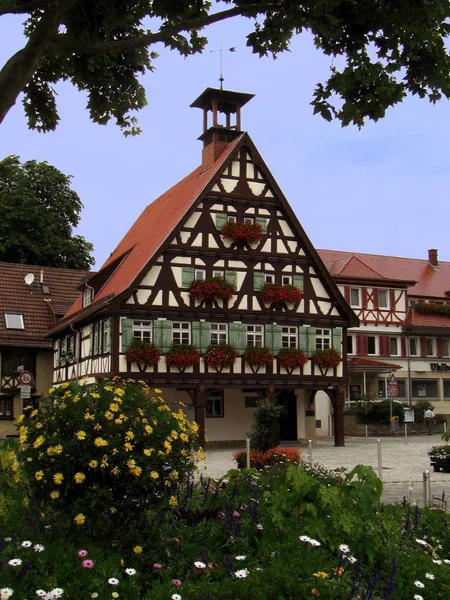 Blick Von Württemberg Nach Uhlbach — Stockfoto