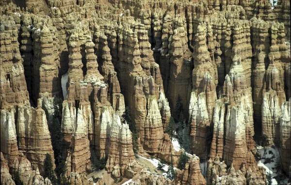 Брайс Каньон Национальный Парк Песчаником — стоковое фото