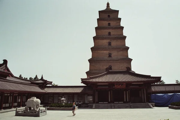 Wild Goose Pagoda Xian — Stock Photo, Image