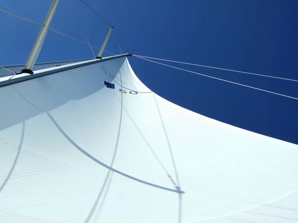 Malerischer Blick Auf Das Segelschiff — Stockfoto