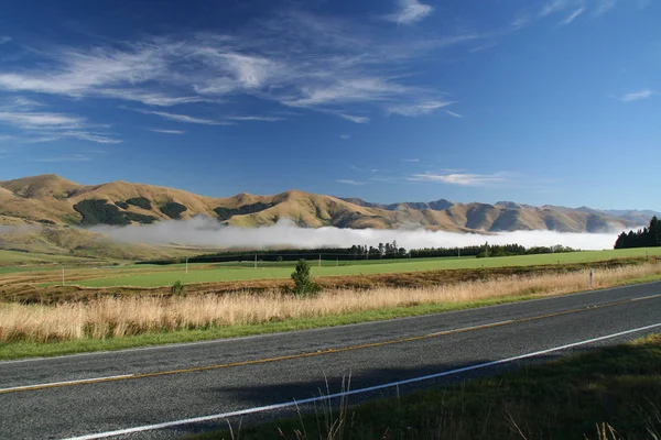 Estrada Nova Zelândia — Fotografia de Stock