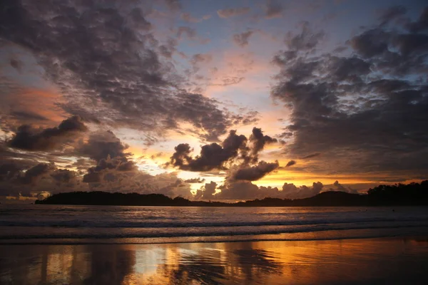 Spiaggia Carilio Costa Rica — Foto Stock