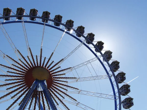 Amusement Park Ferris Wheel — Stock Photo, Image