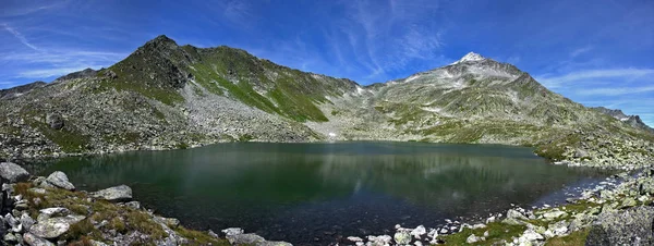 Vista Panorâmica Paisagem Majestosa Dos Alpes — Fotografia de Stock