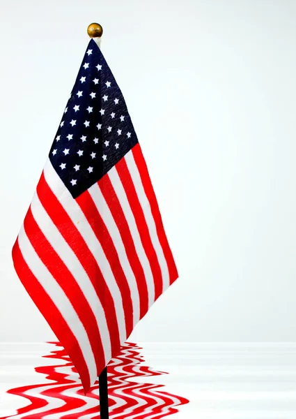 Bandera Estadounidense Patriotismo Nación —  Fotos de Stock