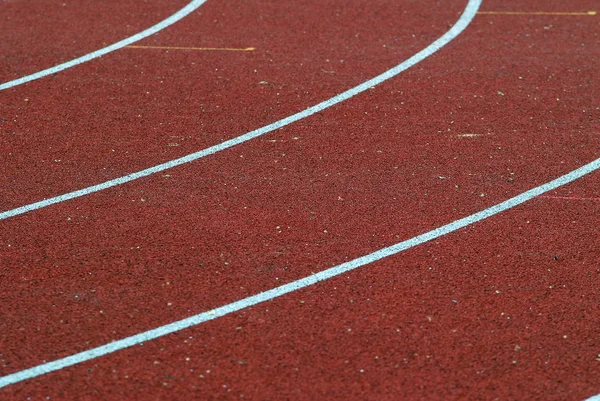 Laufstrecke Stadion — Stockfoto