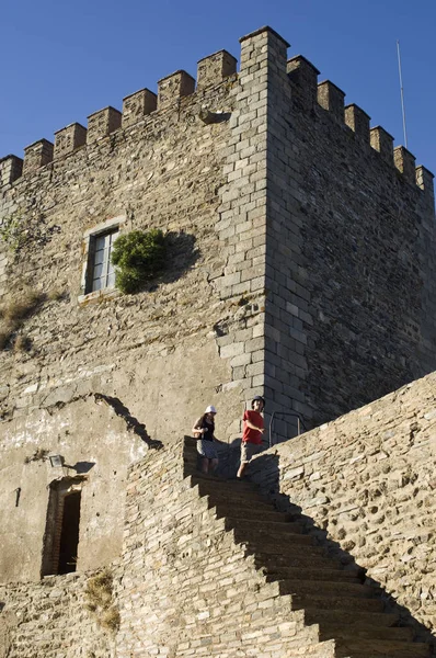 Donjon Del Castillo Medieval Monsaraz —  Fotos de Stock