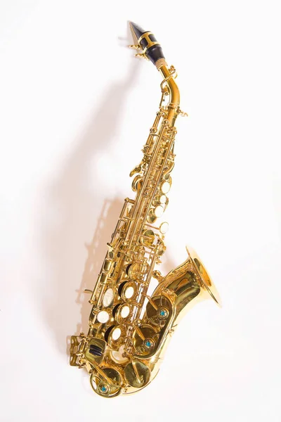 Instrumento Musical Jazz Saxofón — Foto de Stock