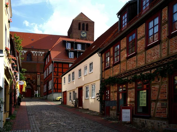 Vista Panorámica Hermosa Arquitectura Medieval — Foto de Stock