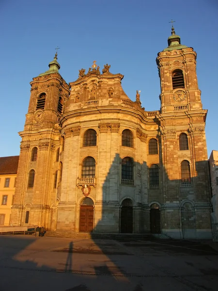 Martin Basilika Abend Rot — Stockfoto