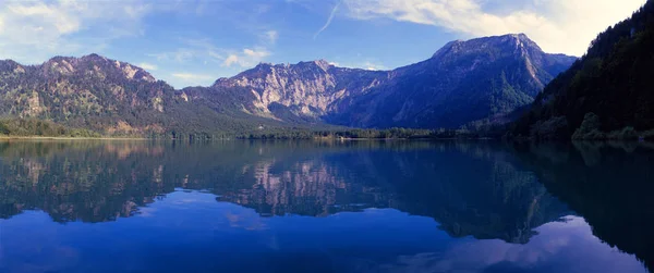 Vista Panorâmica Bela Paisagem Alpes — Fotografia de Stock