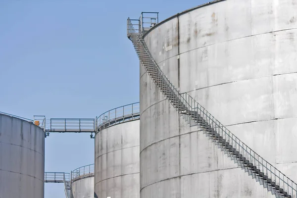 Imagem Uma Fábrica Industrial — Fotografia de Stock