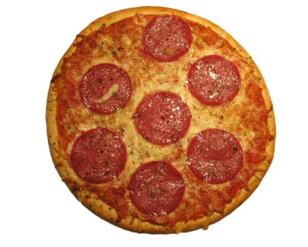Fast Food Leckere Pizza — Stockfoto