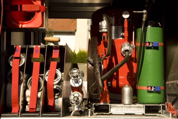 Внутрішня Частина Пожежного Двигуна — стокове фото