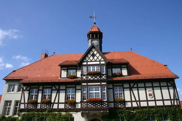 Gernrode Belediye Binası — Stok fotoğraf
