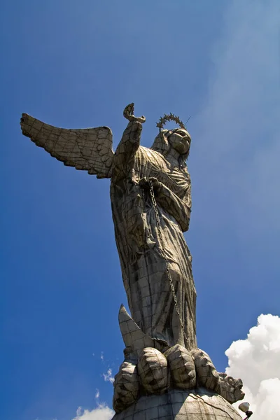 Estátua Liberdade Cidade Roma Itália — Fotografia de Stock