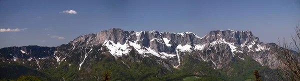 Мальовничий Вид Величні Альпи Пейзаж — стокове фото