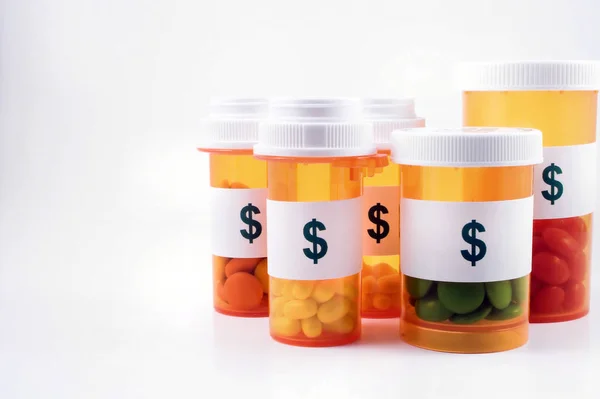 Hoge Kosten Van Medicijnen — Stockfoto