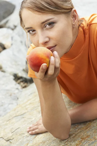 Portrait Attractive Woman Posing — Stock Photo, Image