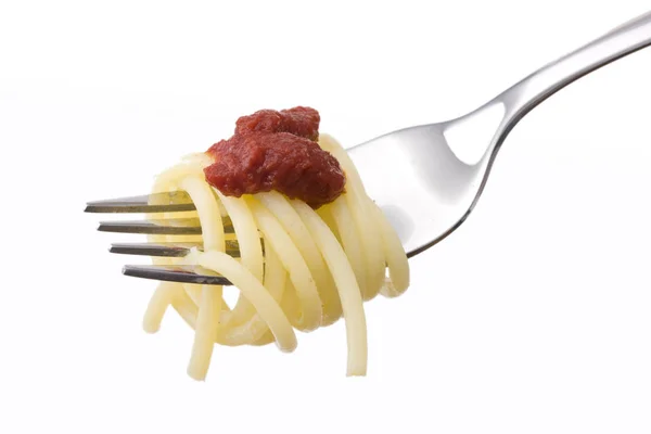 Спагетти Вилке — стоковое фото