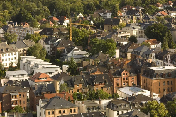 Över Södra Kvartalet Marburg — Stockfoto