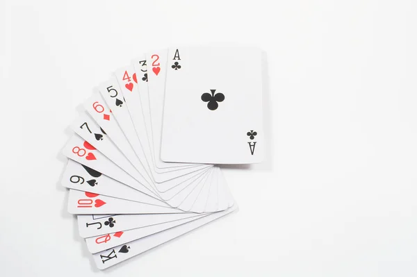 Cartes Jouer Jeu Hasard — Photo