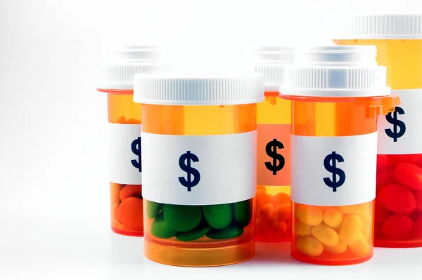 Hoge Kosten Van Medicijnen — Stockfoto