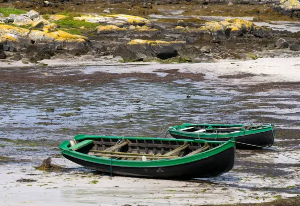 Старі Веслувальні Човни Пляжі Карна — стокове фото