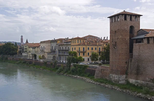 Verona Una Ciudad Norte Italia Región Veneto Con Casco Antiguo —  Fotos de Stock