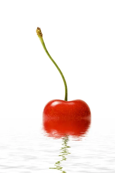 Fresh Ripe Cherry Berries Close — Stock Photo, Image