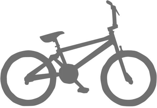 Ilustración Vectorial Una Bicicleta —  Fotos de Stock