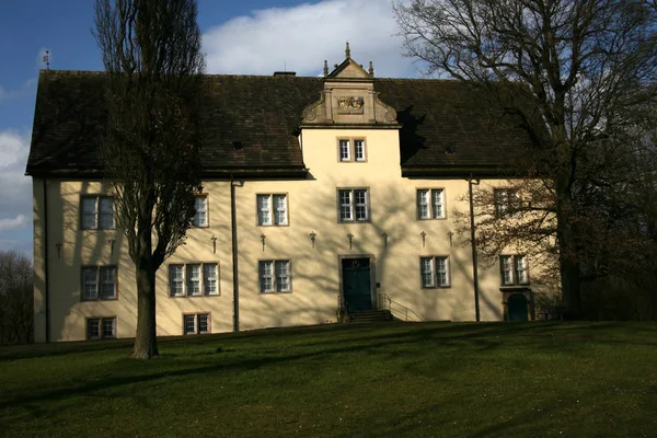 Zamek Alverdissen Koncepcja Podróży Architektury — Zdjęcie stockowe