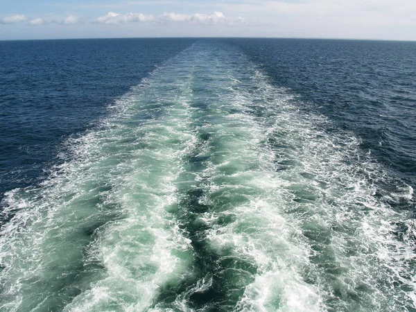 Vagues Mer Sur Côte Méditerranéenne Océan Atlantique — Photo