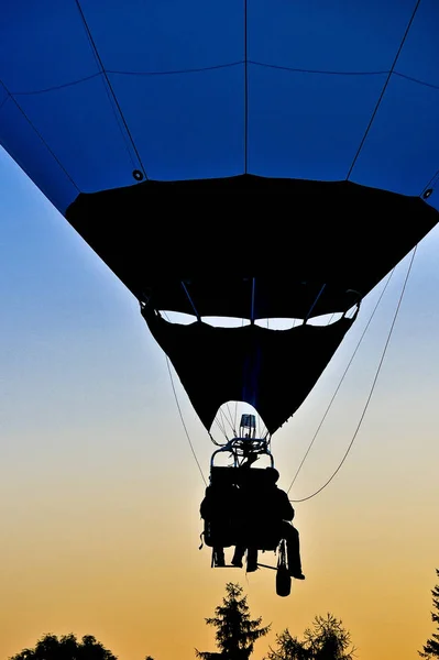 Ballooning Basket Real Experience Ever Highly Recommended Just Sits Seat — Stock Photo, Image