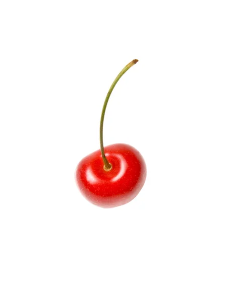 Cherry Izolované Bílém Pozadí — Stock fotografie