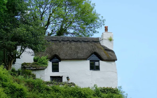 Petite Maison Pêcheur Nord Devon — Photo