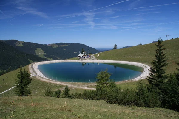 Vista Panorâmica Paisagem Majestosa Dos Alpes — Fotografia de Stock